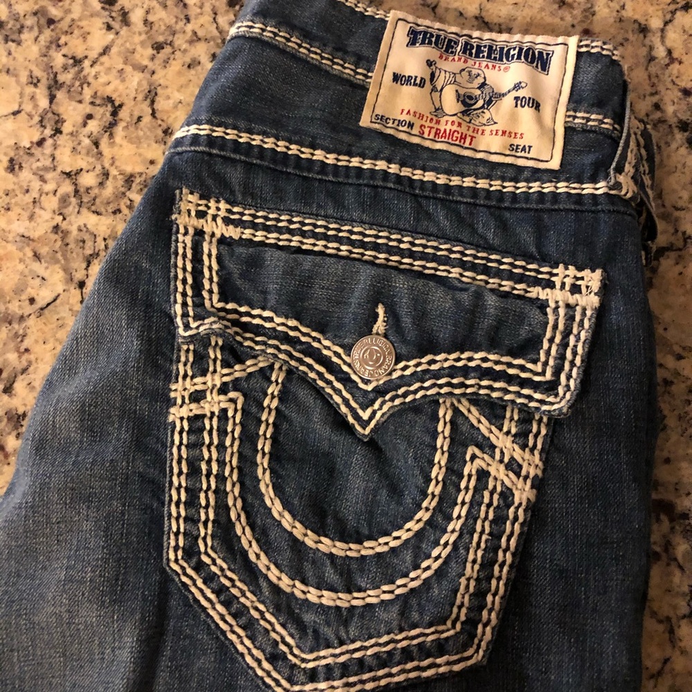 Men’s True Religion Straight Leg Jeans